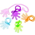 thumbnail image 7 of Neliblu Sticky Fingers - Fun Toys - Party Favors - Stocking Stuffers - 24 Count Wacky Fun Stretchy Glitter Sticky Hands, Party Favors, Birthday Parties,Toys for Sensory Kids, 7 of 7