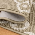 thumbnail image 2 of Vaukki Kitchen Rugs Set of 3, Moroccan Non Slip Machine Washable Kitchen Floor Mats, Heavy Duty Low Profile for Sink Laundry, Beige, 2 of 12