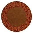 thumbnail image 2 of Surya Athena Area Rug ATH-5003 Chocolate Brown Flowers Leaves, 2 of 2