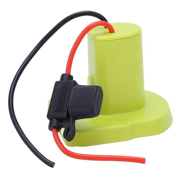 Convertidor de potencia, adaptador de batería para Ryobi Adaptador de batería V Conector de alimentación Diseño aerodinámico