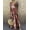 Red, variant on Women's Summer Dress Beach Sundress Loose Dress Maxi Dress Bohemian Tie Dye Short Sleeve Crewneck Dress