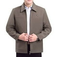 thumbnail image 5 of Yiliang Mens Dress Jacket Business Formal Coat Zip Up Warm Heated Thermal for Winter Season,Gray,2XL, 5 of 5