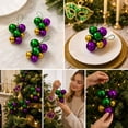thumbnail image 7 of WWG 4 Pack Plastic Christmas Ball Ornaments, Multi Sized Hanging Tree Decorations with Loops, Indoor Holiday Party Decor, Christmas Tree Accessories, Christmas Decorations for Home, Xmas Ball Set, 7 of 7