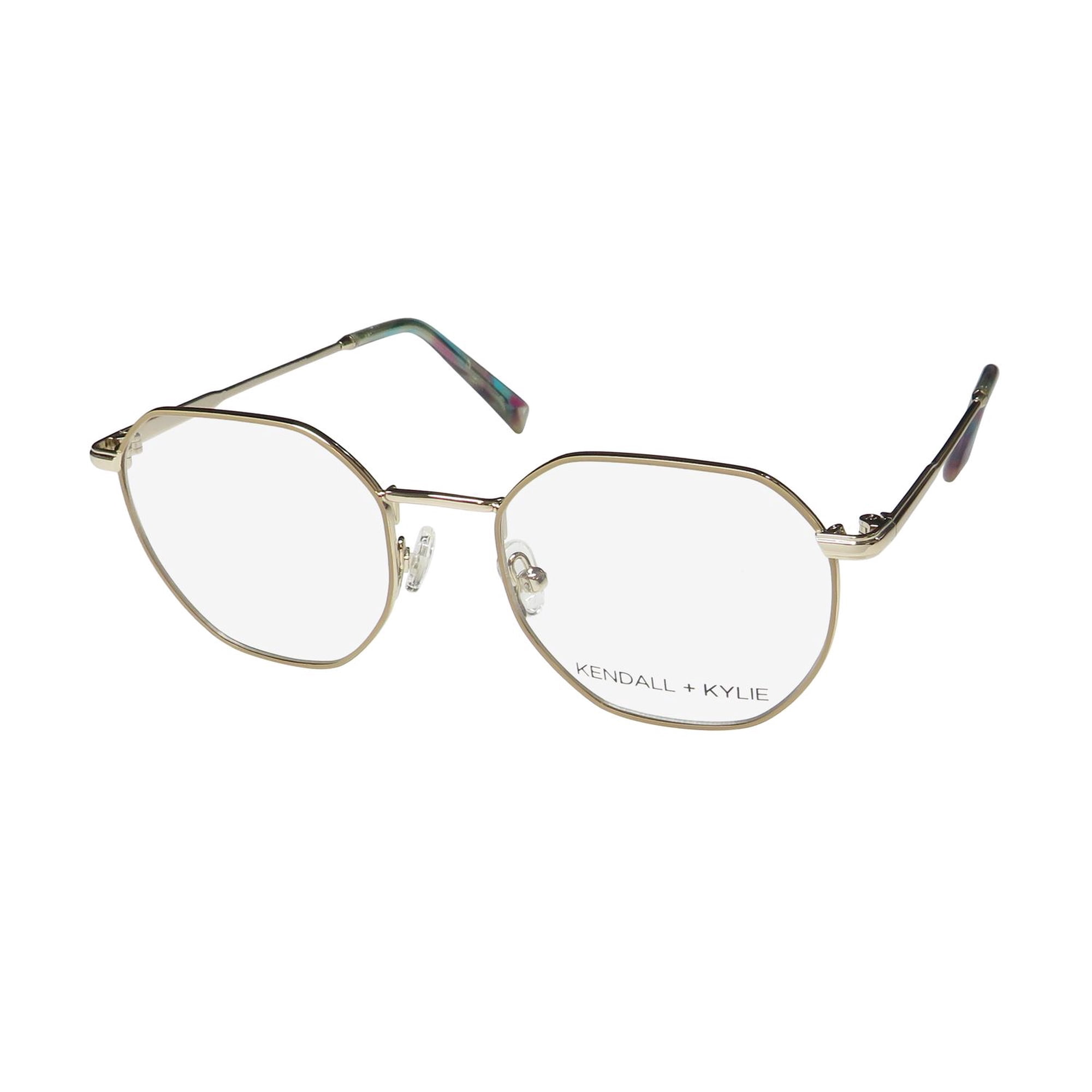 KENDALL + KYLIE KKO196 DEZI EYEGLASS FRAME/GLASSES OVERSIZED SHAPE LENSES WOMENS