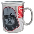 thumbnail image 3 of Tarro Iridiscente Mega Jumbo para Bebidas Calientes, Modelo Darth Vader, Dark Side, Star Wars, Taza Coleccionable, 790 ml, Plateado, 3 of 4