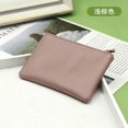 thumbnail image 2 of Zipper Coin Purse, PU Leather Small Portable Litchi Pattern Minimalist Wallet for Women Travel and Lightweight Storage for Key and Change in Daily Use, 2pc, 2 of 4