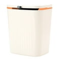 thumbnail image 2 of 100Fens Hanging Trash Can With Lid, Kitchen Cabinet Door Hanging Trash Can Cover Cabinet Trash Can Door Hanging Trash Can Under Sink Door Trash Can RV Bathroom, 2 of 6