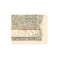 thumbnail image 2 of Historic State Map - Virginia West Virginia Counties - Mitchell 1863 - Vintage Wall Art, 2 of 4