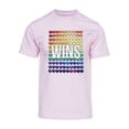 thumbnail image 1 of Mens Pride Love Wins Rainbow Short-Sleeve T-Shirt - Pink - 3X-Large, 1 of 1