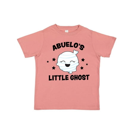 

Inktastic Cute Abuelo s Little Ghost with Stars Gift Toddler Toddler Girl T-Shirt