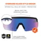 thumbnail image 3 of Gafas de sol de seguridad Ergodyne Skullerz AEGIR, antiarañazos y antivaho, 3 of 9