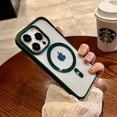 thumbnail image 1 of Luxury Magsafe Transparent Phone Case For iPhone 15 14 11 12 13 Pro Max Plus Mini Magnetic Wireless Charge Clear Cases Cover RJ, 1 of 7