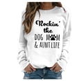 thumbnail image 2 of OKBOP Party Tops,Casual Long Sleeve Printing O-Neck Shirt Pullover Satin Blouses for Women Yes Im Cold Sweatshirt Women, 2 of 3