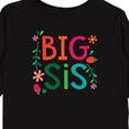 thumbnail image 4 of Inktastic Big Sis Girls Cute Sister Announcement Girls Long Sleeve Toddler T-Shirt, 4 of 5