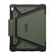 thumbnail image 6 of UAG iPad Air 13" Case (1st/2nd Gen 2024-2025) M3 A3268 A3269 - Rugged Multi-Angle Viewing Folio Protective Cover w/Pencil Holder & Adjustable Stand, Metropolis SE Olive, 6 of 9