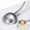 thumbnail image 3 of Separador de huevos de acero inoxidable 304, colador de huevos con mango largo brillar  Electrónica, 3 of 5