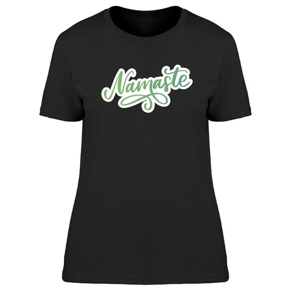 Namaste Peace Design T-Shirt Women -Image by Shutterstock, Female 3X-Large