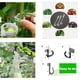 thumbnail image 4 of Paquete de 100 Kits de Trellising para invernadero, ganchos colgantes para tomates, soportes de vertical, 4 of 9