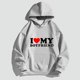 thumbnail image 1 of I LOVE MY GIRLFRIEND Sudadera con capucha unisex con estampado Y2K para mujer/hombre Sudaderas con capucha Sudaderas con capucha sólidas Jerséis Tops, 1 of 3