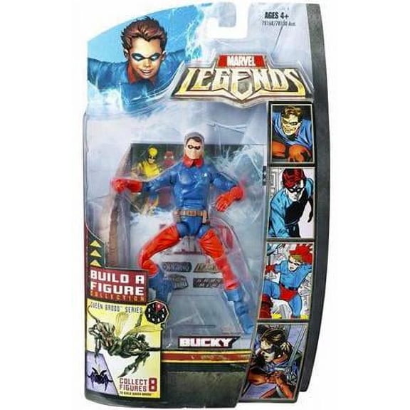 Marvel Legends Brood Queen Series Build-a-Figure Collection, Bucky Barnes