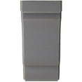 thumbnail image 3 of 3 1/2"W x 5"D x 7 1/2"H Bedford Wood Vintage Decor Bracket, Pebble Grey, 3 of 6