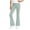 Green-FSQ, variant on Mnyotv Girls Flare Leggings High Waisted Active Yoga Pants Casual Kids Bell Bottoms Pant Size 11-12 Years