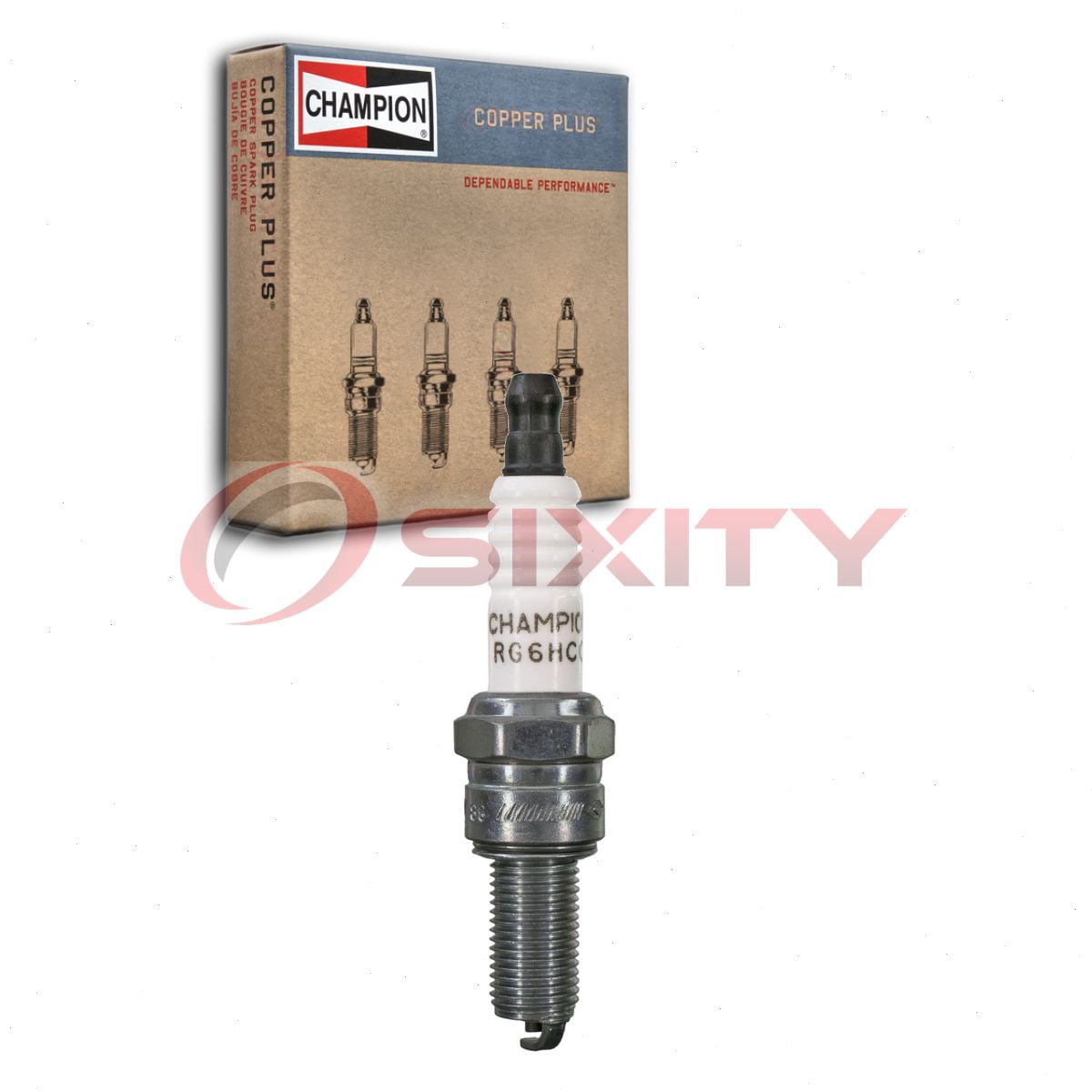 Champion Spark Plug 388 Copper Plus Spark Plug RG6HCC - Dependable Performance & Durability