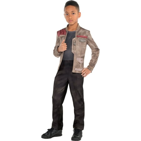 Costumes USA Star Wars 7: The Force Awakens Finn Costume for Boys, Includes a Jumpsuit and Attached