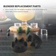 thumbnail image 3 of 9704230 Blender Coupler with Spanner Kit Compatible with Kitchen-Aid KSB5WH KSB5 KSB3 Driver (5 Pcs_Special Gift:black Great Gift, 3 of 5