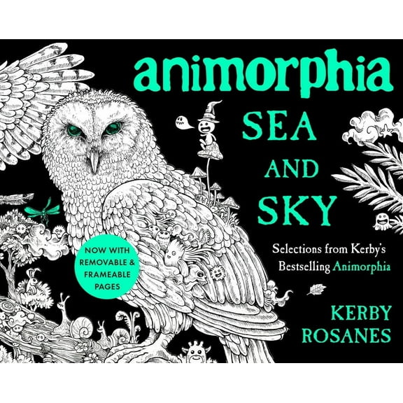 Animorphia Sea and Sky: Selections from Kerby's Bestselling Animorphia, (Paperback)