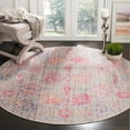 thumbnail image 4 of SAFAVIEH Windsor Marsan Traditional Runner Rug, Ivory/Fuchsia, 3' x 8', 4 of 5