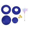 thumbnail image 2 of Puzzle Kitten Exercise Toy, Turntable Cat Toy, Interactive Automatic Ball Toy with Rotating Mechanism, Captivating Distraction for Cats, Built to Last & Indoor Play, Enhance Cat, 2 of 7