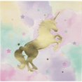 thumbnail image 1 of Creative Party Serviettes de Table Licorne en Aluminium (Lot de 16), 1 of 1