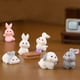 thumbnail image 5 of Buy 2 get 10% off Resin Rabbit Figurine Miniatures Ornament Rabbit Resin Ornaments For Holiday Celebrations Decoration Home Decor, 5 of 5