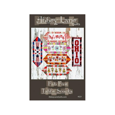 - Abbey Lane Quilts Fab Five Table Snacks Ptrn