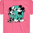 thumbnail image 2 of Disney - Mickey And Minnie Mouse - Toddler & Youth Short Sleeve Graphic T-Shirt, 2 of 4