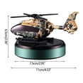 thumbnail image 3 of Car Mounted Perfume Car Accessories Solar Auto Rotating Aircraft Aromatherapy Car Perfume 10ml, 3 of 7