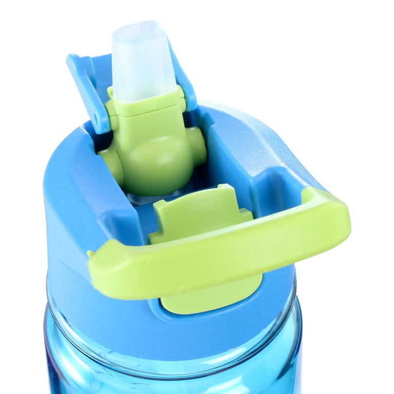 Azure Green 8oz Plastic Flip Top Bottle - For Lotions, Oils, DIY Crafts & More (Screw-On Cap)
