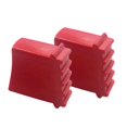 thumbnail image 4 of koolsoo 2 Pieces Ladder Feet Covers Professional Extension Step Ladder Foot Cushions Red, 4 of 9