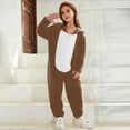 thumbnail image 2 of Pyjama d'Halloween pour Enfants Chaud Ensemble de Pyjama Parent-Enfant d'Halloween avec Capuche Imprimée Pyjama d'Halloween Assorti, 2 of 5