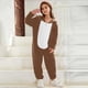 thumbnail image 1 of Conjunto de Halloween cálido para padres e hijos, pantalones largos, pijamas con capucha y estampados para el hogar, mono para niños, monos para niños, 1 of 5