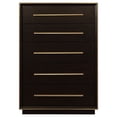 thumbnail image 3 of Durango 5-drawer Bedroom Chest Smoked Peppercorn, 3 of 13