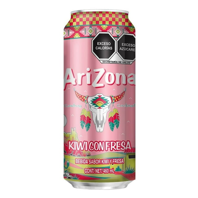 Bebida Arizona sabor kiwi con fresa 460 ml