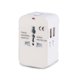 thumbnail image 1 of Enchufar Irfora Cargador de teléfono universal en todo el mundo Adaptador de enchufe de alimentación de CA de pared de viaje Todo en uno con puertos de carga USB duales para EE. UU. UE Irfora Enchufar, 1 of 5