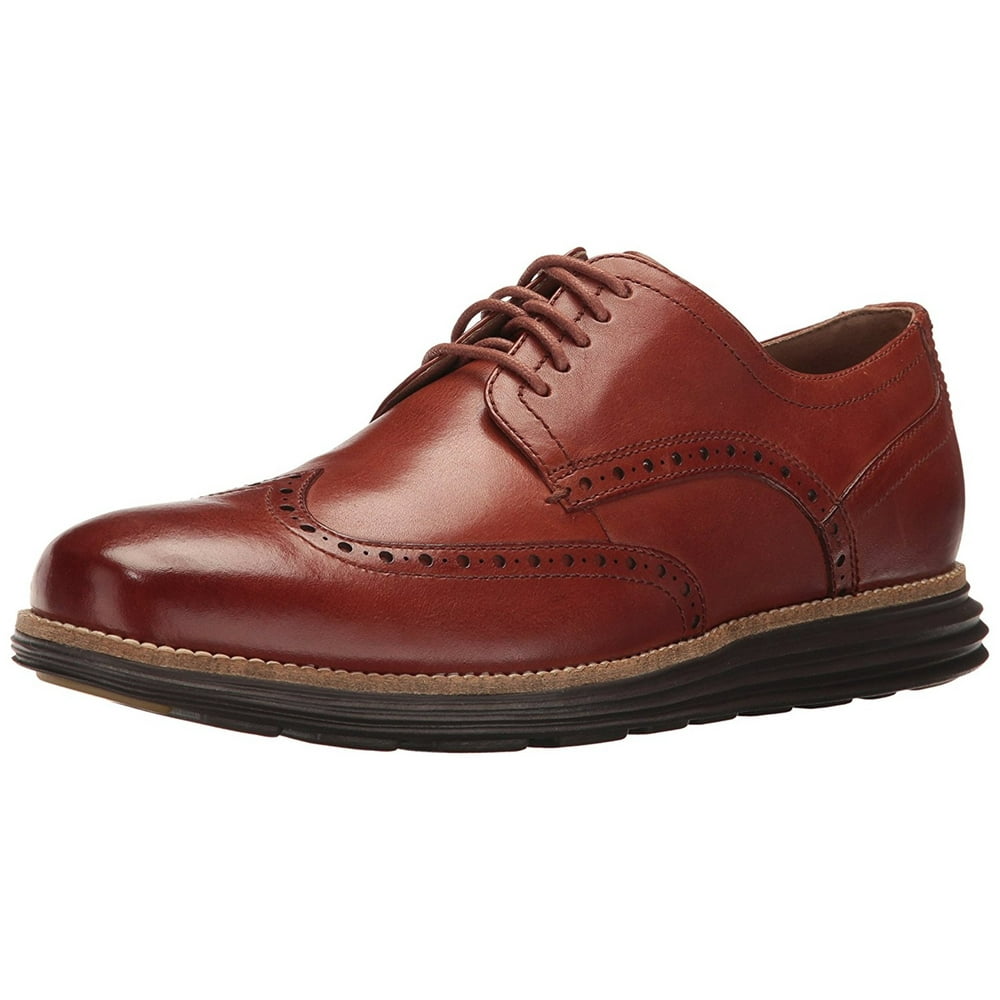 cole haan original grand shortwing oxford white