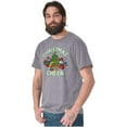 thumbnail image 4 of Smurfs Holiday Christmas Cheer Men's Graphic T Shirt Tees Brisco Brands S, 4 of 4