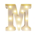 thumbnail image 1 of Amdohai Alphabet LEDs Light Standing Letters Sign with Bulbs Night Lamp Warm White Constant Bright Light Effect 2 * AA Cell Operated IP54 Water Resistance for Birthday Christmas Wedding Home Party Bar, 1 of 8