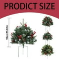 thumbnail image 3 of Artificial Flowers for christmas 2025 New Holiday Planter Filler For Holiday Planter Decorations Holiday Planter Christmas Holiday Planter Holiday Planter Greenery For Christmas Decor, 3 of 9