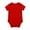 Red, variant on Unisex Baby Solid Color Baby Bodysuit Romper Blank For 0 24 Months Boys Girls Trendy Toddler Dailywear