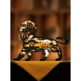 thumbnail image 6 of 3D Wooden Animals Carving LED Night Light, Lion Decor, Wood Carved Lamp, African Savanna Statues, Rustic Figurines Hanging Sculpture, Silhouette Ornament for Living Room Bedroom Home Room for present, 6 of 7